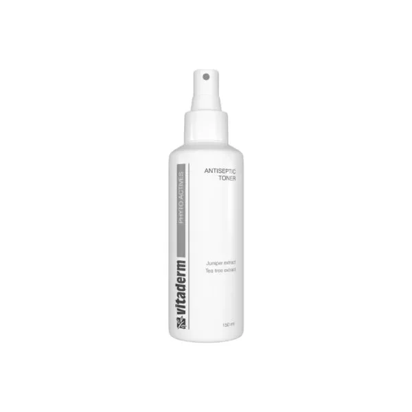VitaDerm Antiseptic Toner 150ml bottle with atomiser