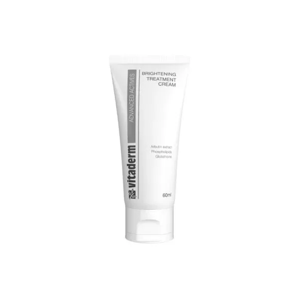 VitaDerm Brightening Treatment Cream 60ml tube with flip cap