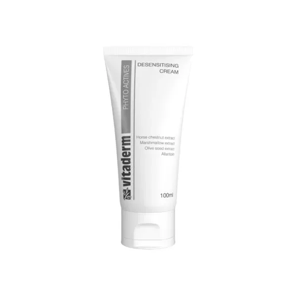 VitaDerm Desensitising Cream 100ml tube with flip cap