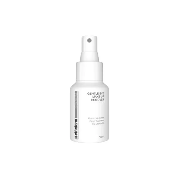 VitaDerm Gentle Eye Make-Up Remover 50ml bottle with atomiser