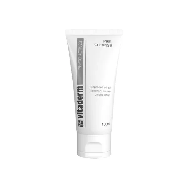 VitaDerm Pre-Cleanse 100ml tube with flip cap