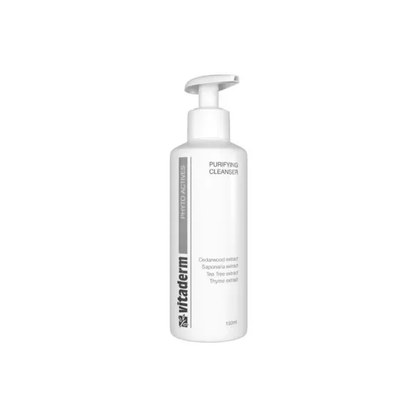 VitaDerm Purifying Cleanser 150ml bottle with pump